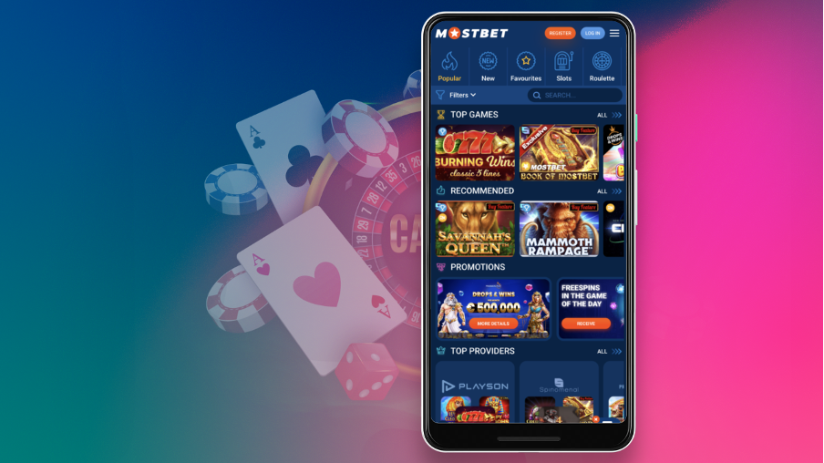 Mostbet - main website for sports betting and online casino